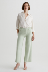 Saige Wide Leg Crop | Pistachio
