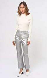 Lavender Paz Vegan Leather Pant Pant