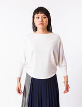 White Smoke Ryu Thin Top Shirts & Tops