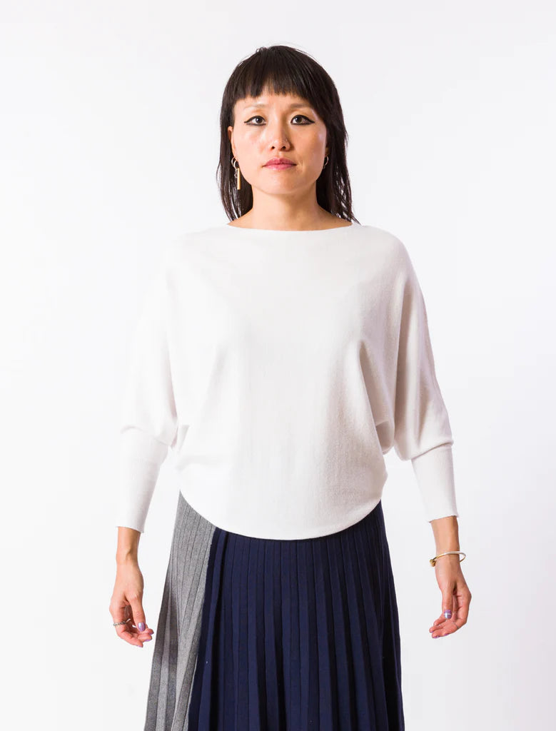 White Smoke Ryu Thin Top Shirts & Tops
