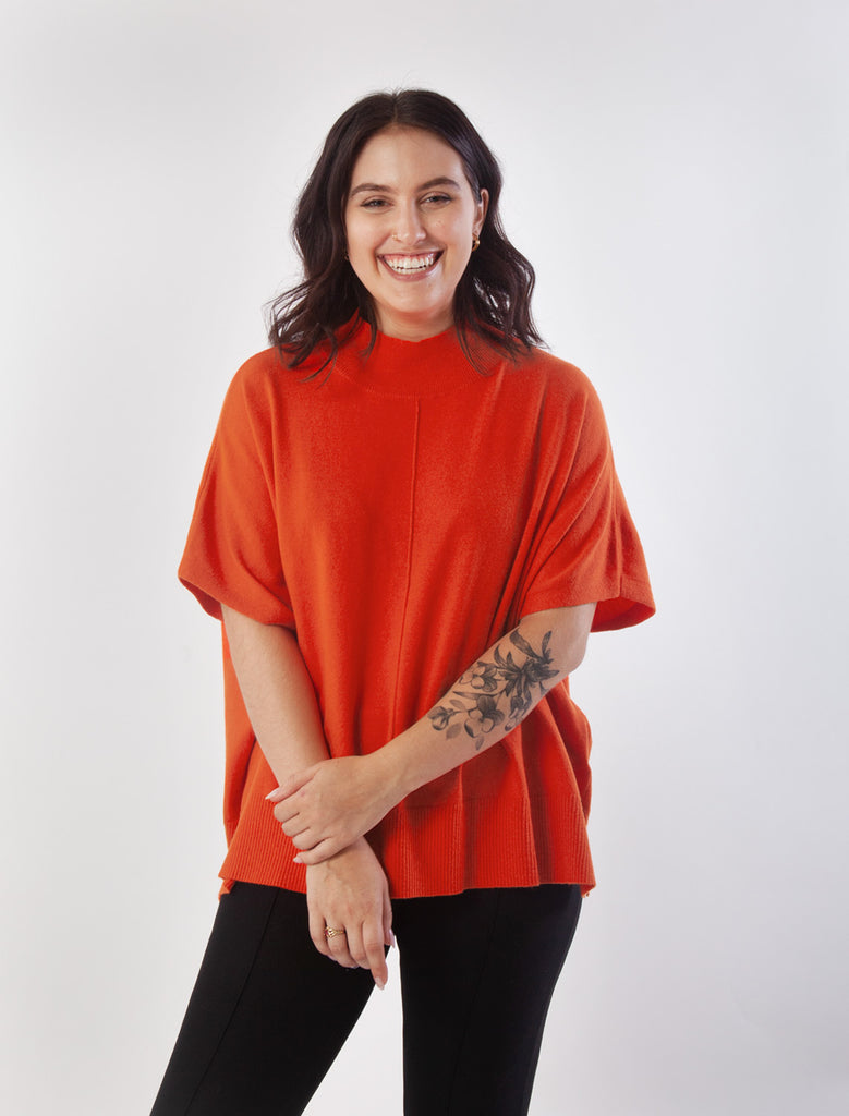 Saddle Brown Caroline Sweater Shirts & Tops