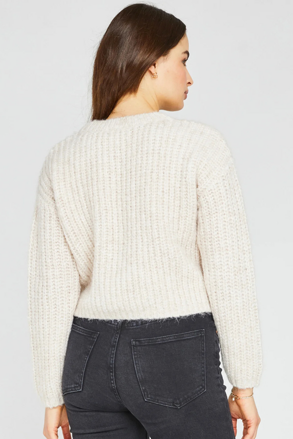 Antique White Carnaby Pullover Sweater