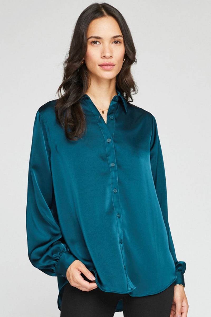 Dark Slate Gray Pamela Top Top