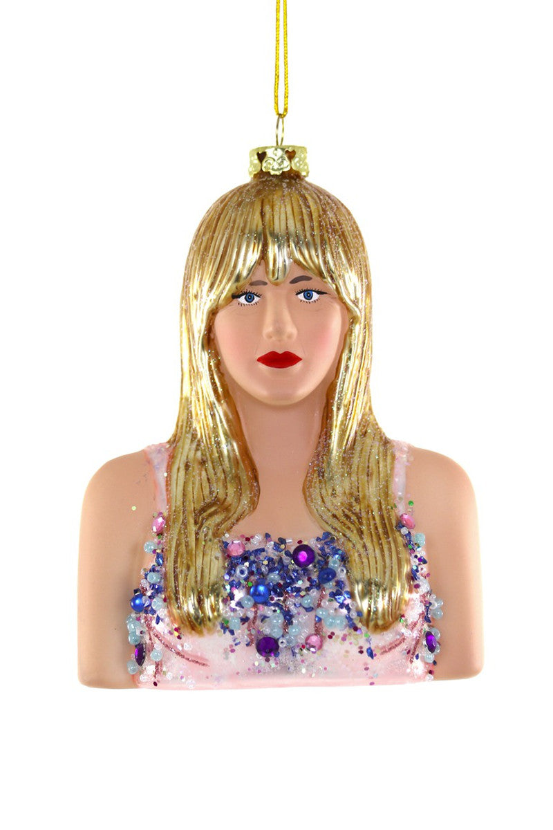 Rosy Brown Taylor Swift Holiday Ornaments