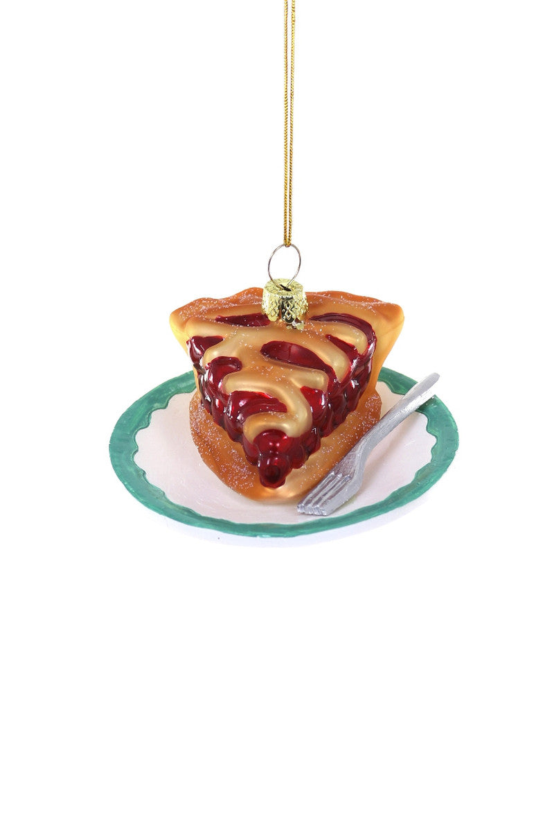 Gray Be My Cherry Pie Ornament