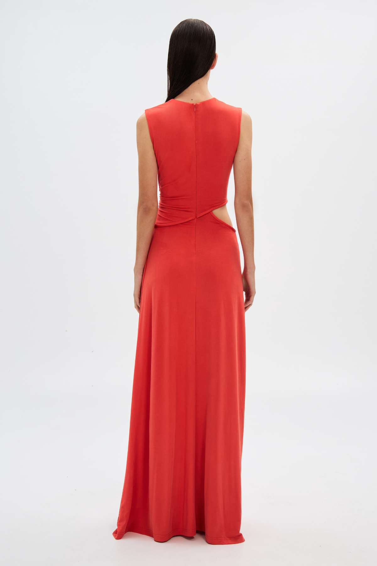 misha jersey dress MISHA - Women's Red Maxi dresses - The Sierra Jersey Gown