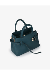 White Smoke Greer Mini Doc Bag Teal Hand Bag