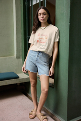 Dark Slate Gray Cocktails Boyfriend Tee Graphic Tee