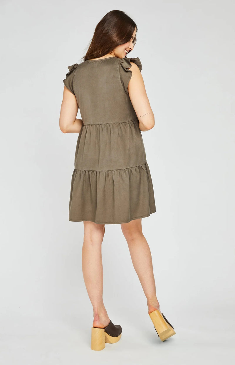 Light Gray Geneva Mini Dress Mini Dress