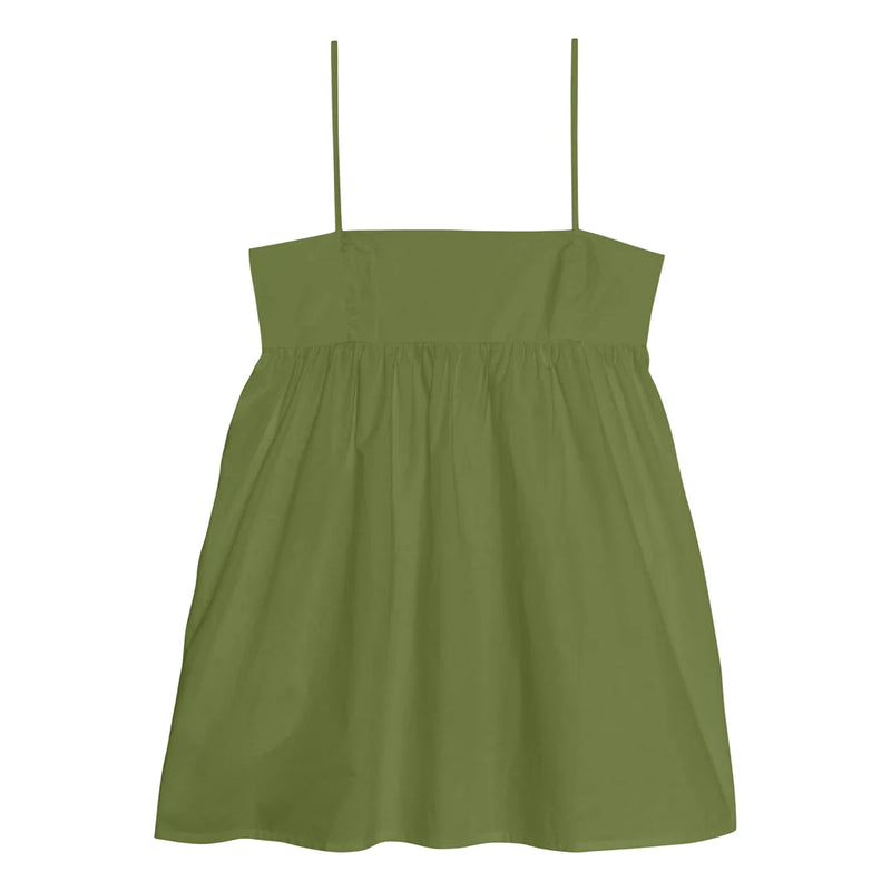 Dark Olive Green Giulia Dress Mini Dress
