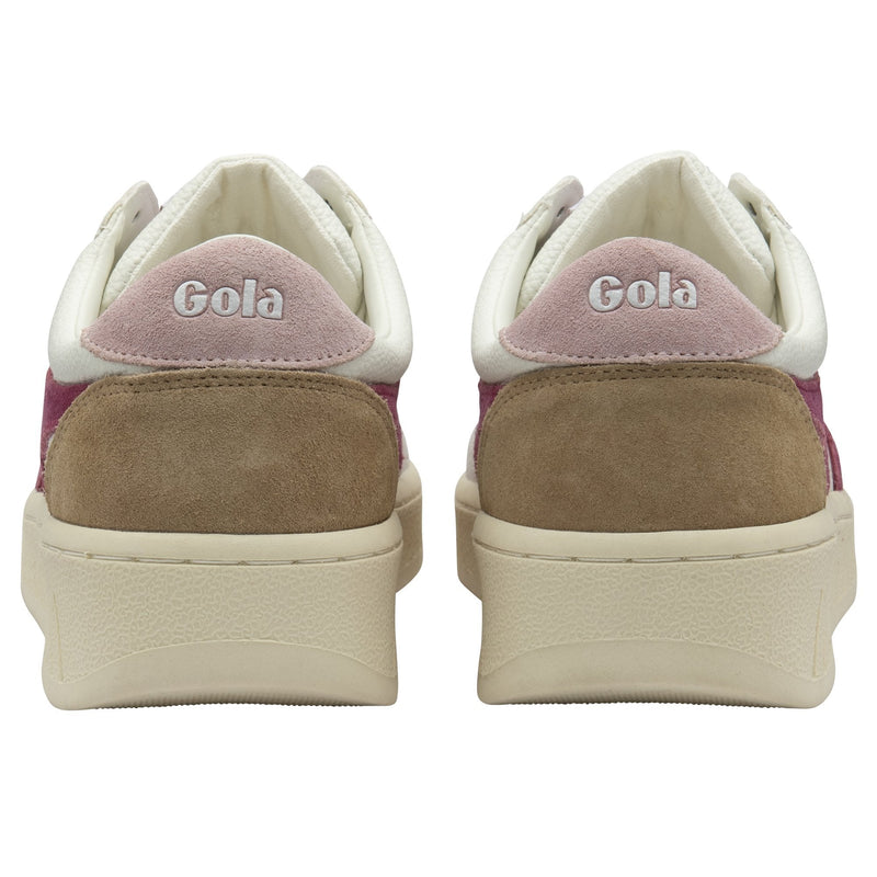 Rosy Brown Grandslam Trident Sneakers | White/Cerise/Chalk Pink Sneaker