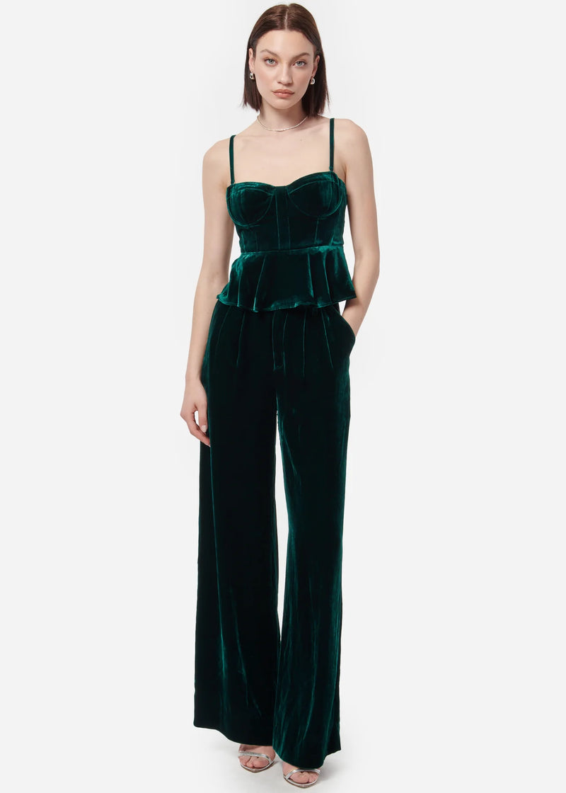 Black Colette Bustier Top