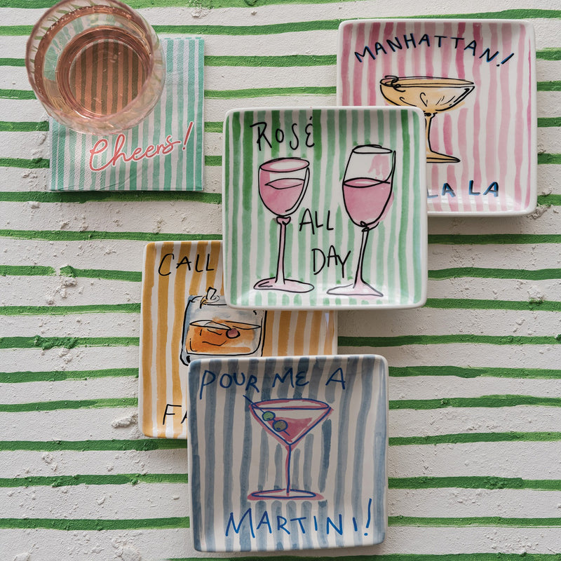 Dark Gray Cocktail Dish Trivet