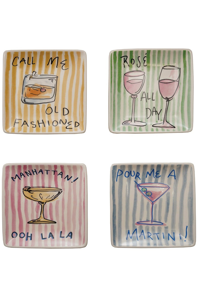 Dark Gray Cocktail Dish Trivet