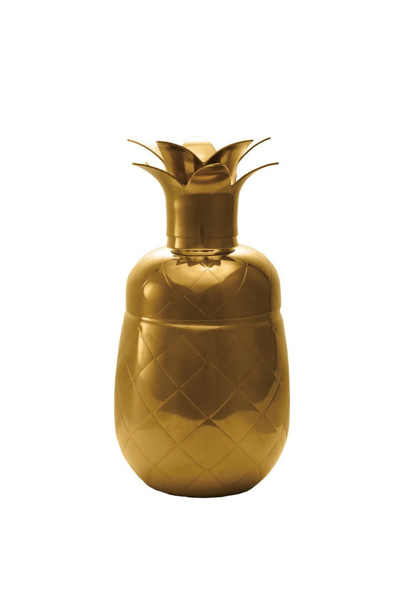 Saddle Brown Pineapple Cocktail Shaker Cocktail Shaker