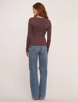 Light Gray Tory Top Top
