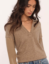 Rosy Brown Mia Sweater Sweater