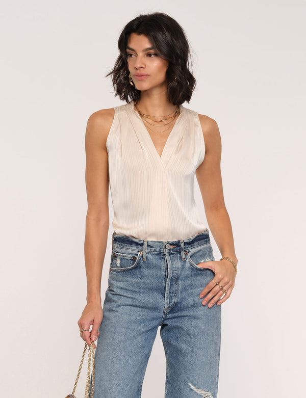 Light Gray Nolita Top Top