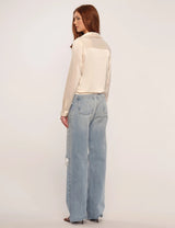 Light Gray Wells Top Top