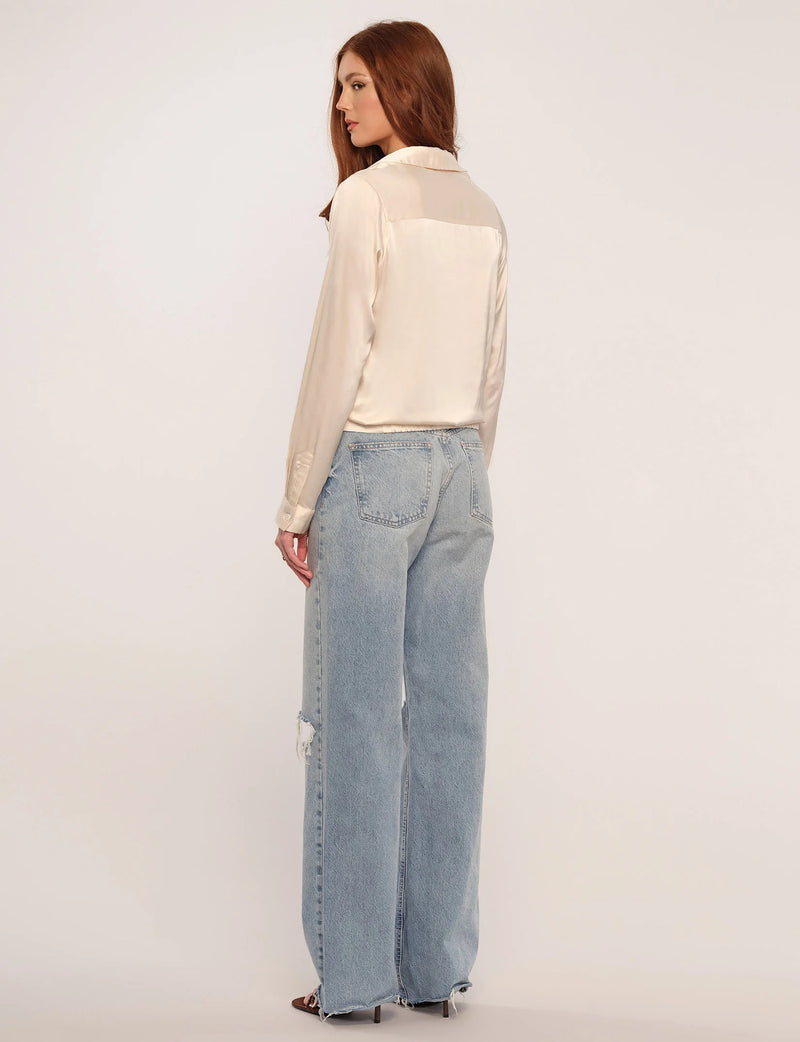 Light Gray Wells Top Top