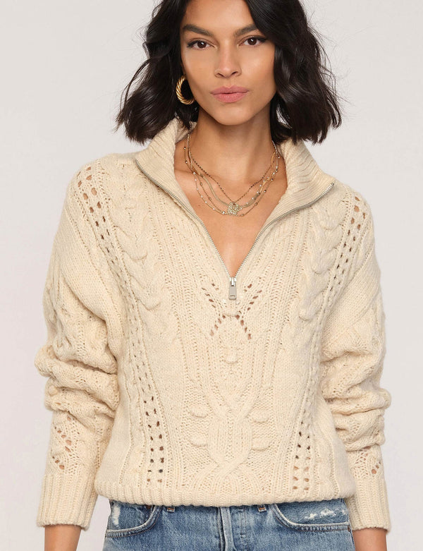 Light Gray Zoe Sweater Sweater