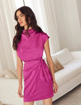 Gray Ellen Dress Mini Dress