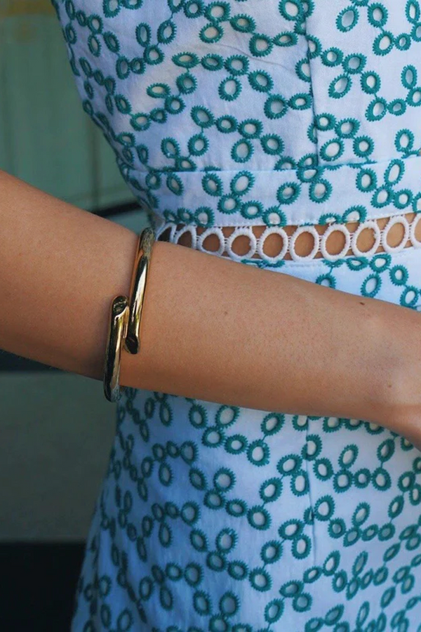 Dark Slate Gray Helen Cuff Bracelet