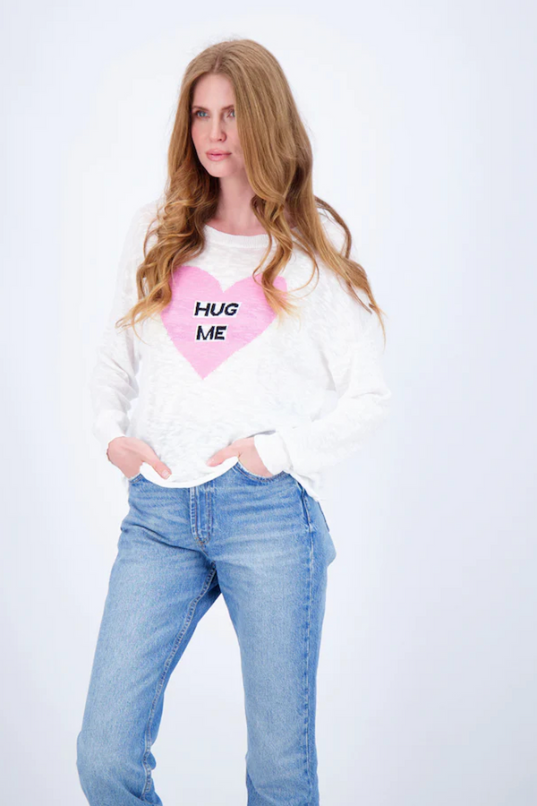 Lavender Hug Me Sweater Top