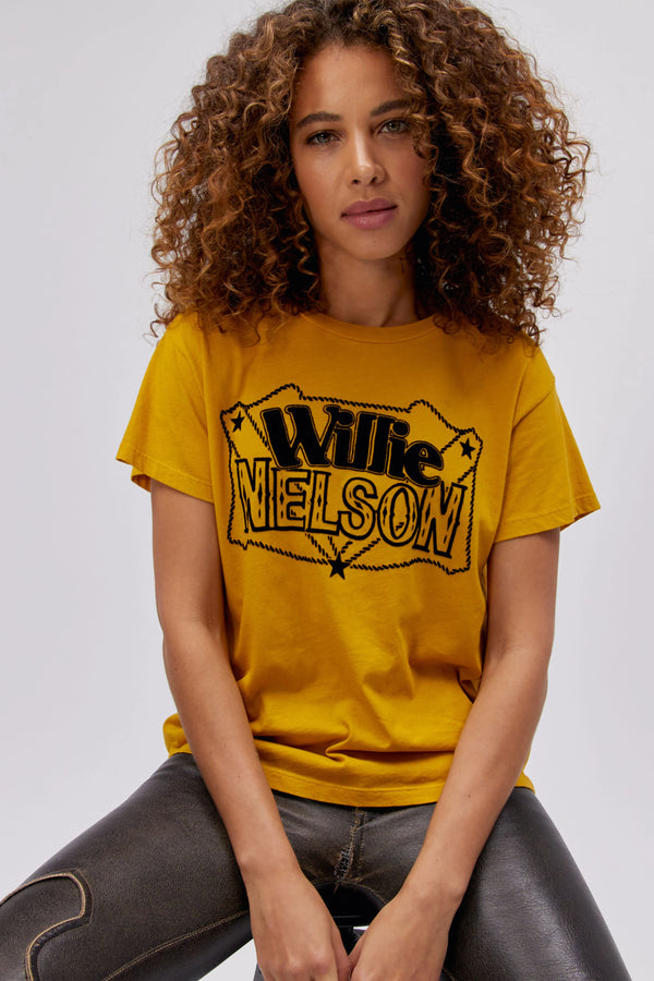 Sienna Willie Nelson Lasso Tee Graphic Tee