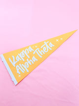 Misty Rose Sorority Stardust Pennant Flag sorority