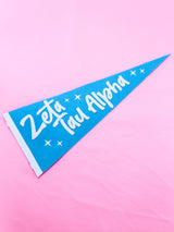 Pink Sorority Stardust Pennant Flag sorority