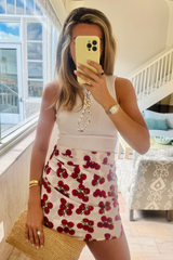 Tan Tomato Sarong Sarong
