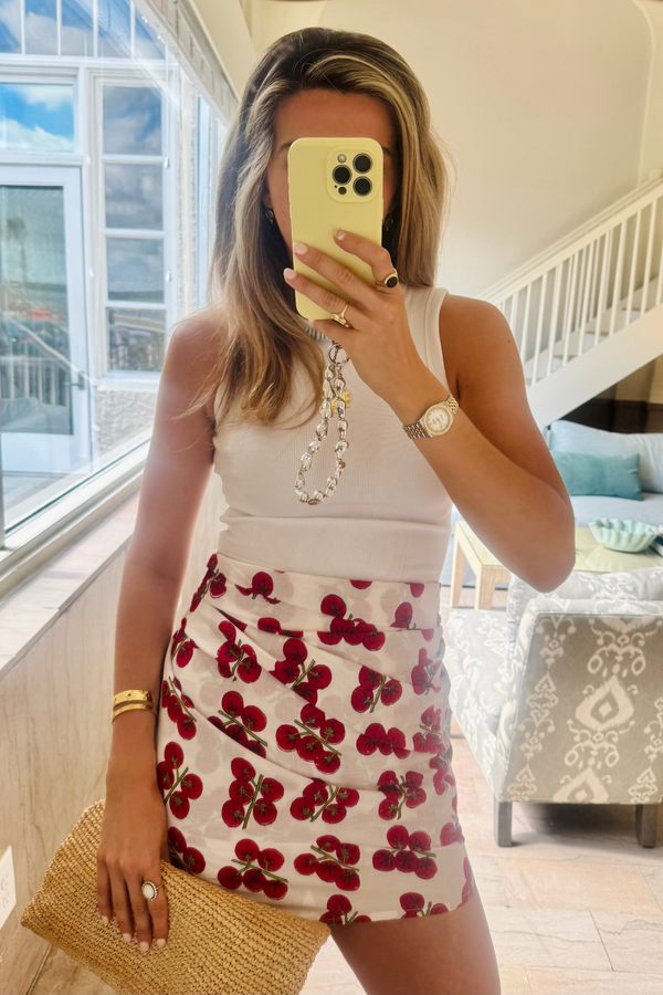 Tan Tomato Sarong Sarong
