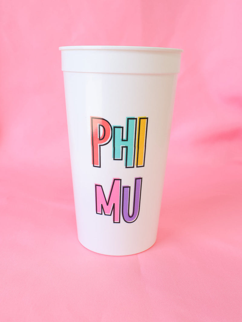 Light Pink Stadium Cup