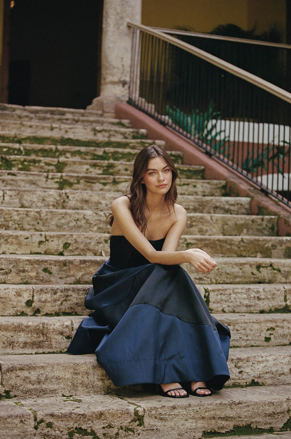 Dim Gray Rena Gown Formal Dress