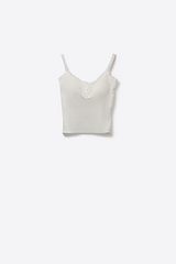 White Smoke The Aurette Lace Cami Tank