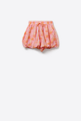 White Smoke Bubble Pop Tie Dye Mini Skirt Mini Skirt