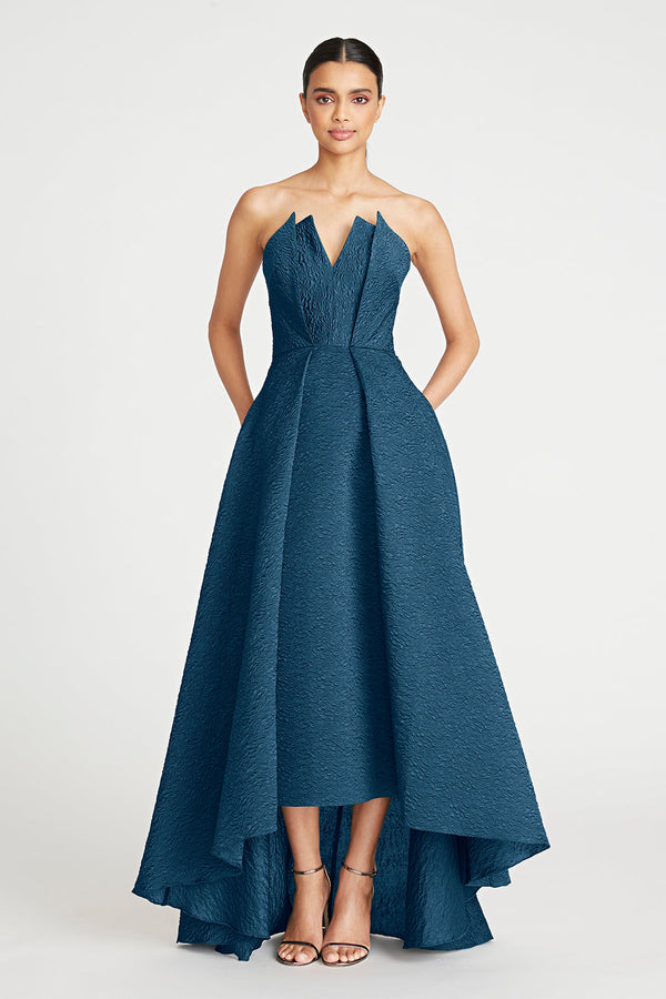 Dark Slate Gray Alexandra | Imogen Gown Formal Dress