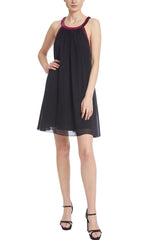 Gray Ava Trapeze Dress Mini Dress