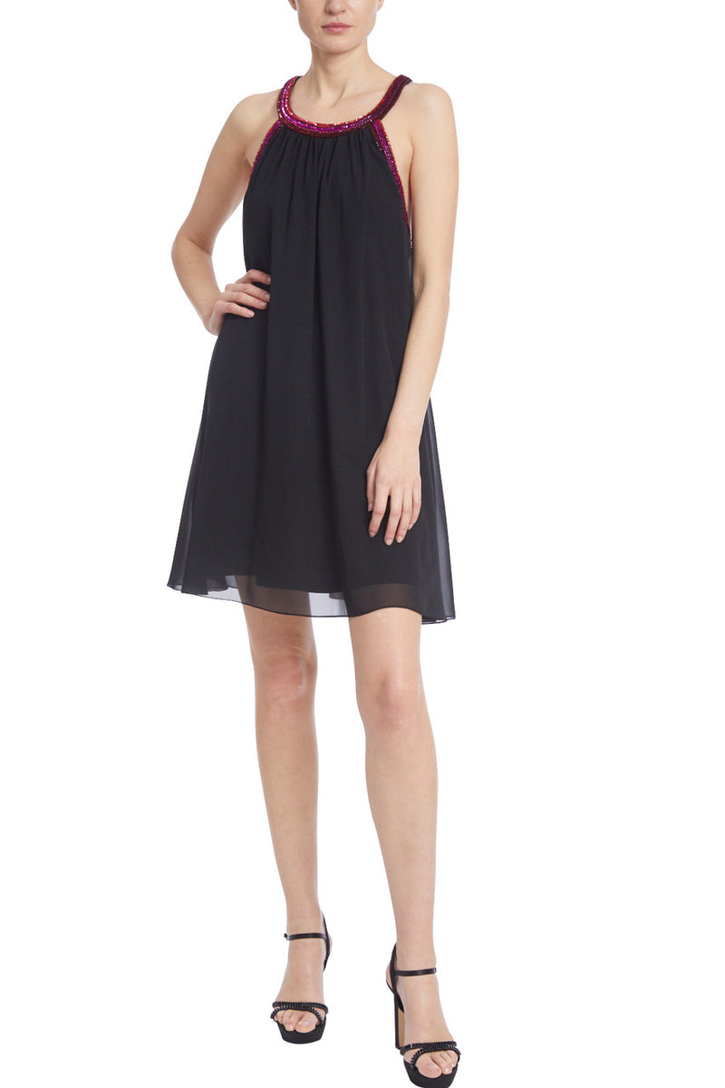 Gray Ava Trapeze Dress Mini Dress