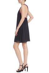 Tan Ava Trapeze Dress Mini Dress