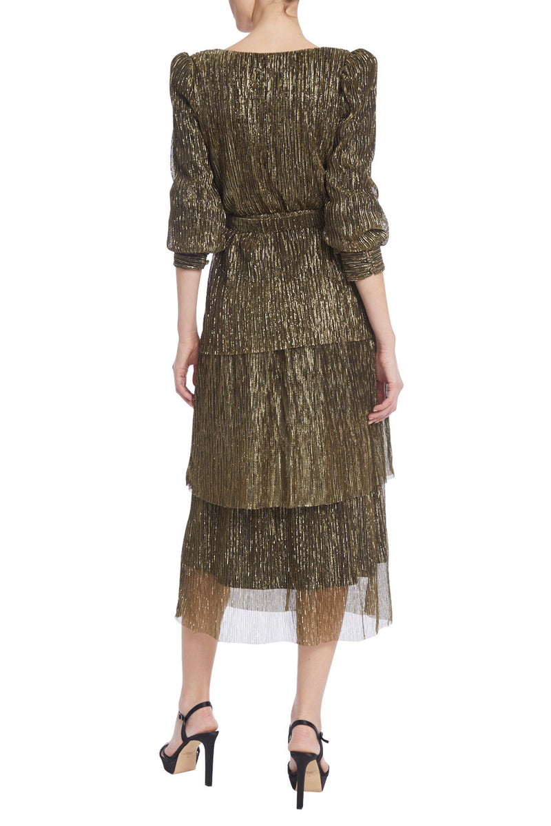 Gretchen | Metallic Midi Dress Two Cumberland Gretchen | Metallic Midi Dress Two Cumberland
