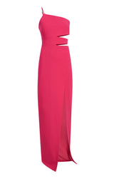 Maroon Phillipa Gown Dress