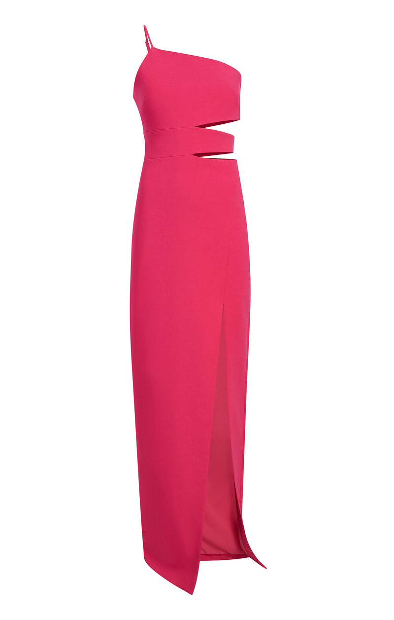 Maroon Phillipa Gown Dress