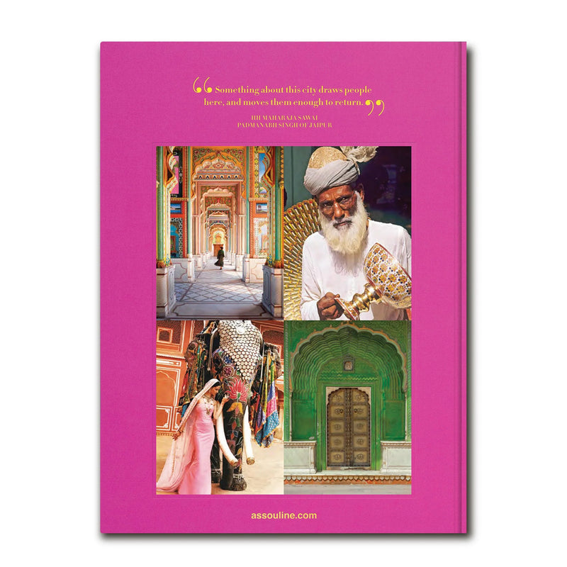 Pale Violet Red Jaipur Splendor Book