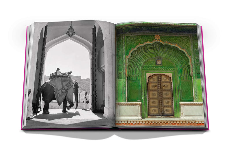 Dark Olive Green Jaipur Splendor Book