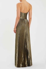 Antique White Josie | Metallic Gown Formal Dress
