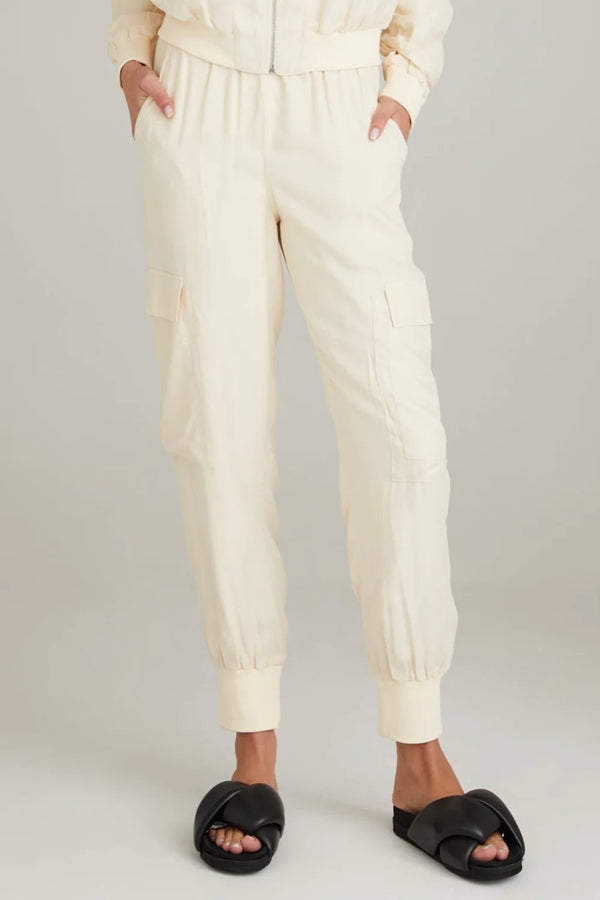 Light Gray Gigi Cargo Pant Pant