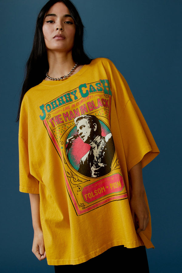 Dark Slate Gray Johnny Cash Live in Concert Graphic Tee