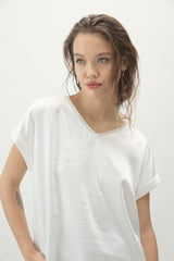 Antique White Kaleen Top Top